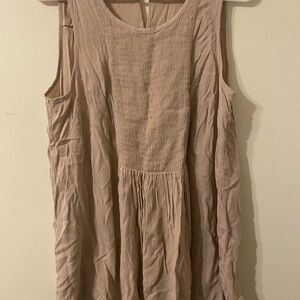 Torrid Beige Sleeveless Top